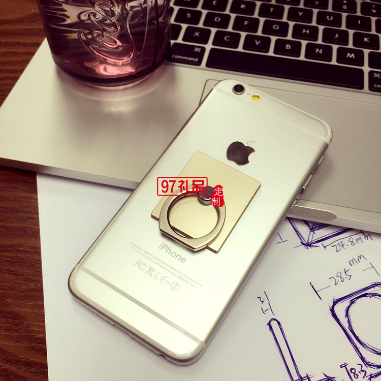 中國移動定制 創(chuàng)意360度旋轉(zhuǎn)蘋果IPHONE5 手機指環(huán)支架 