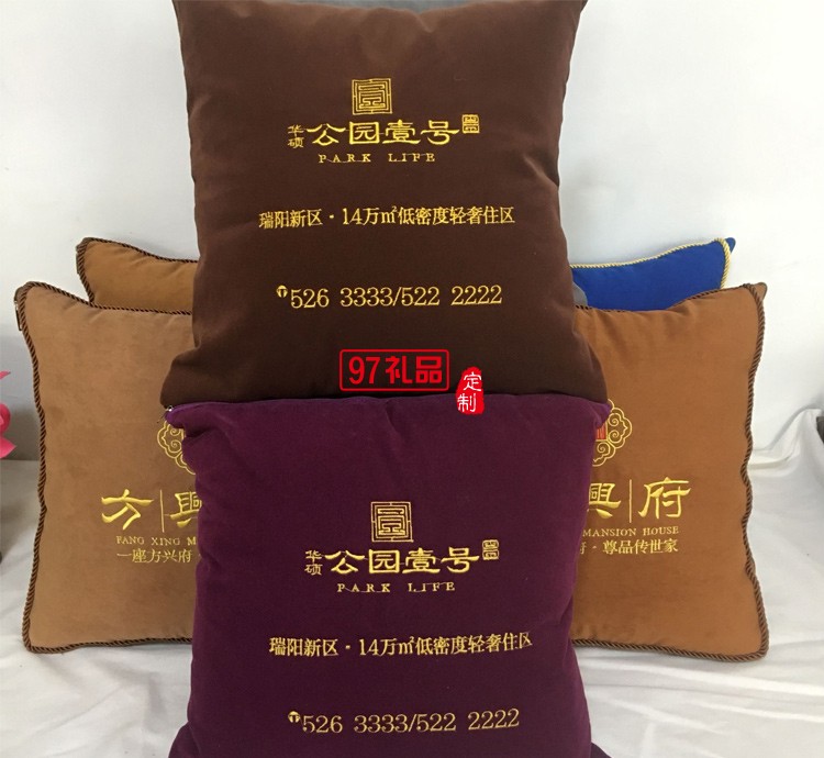 汽車禮品定制抱枕，抱枕被案例