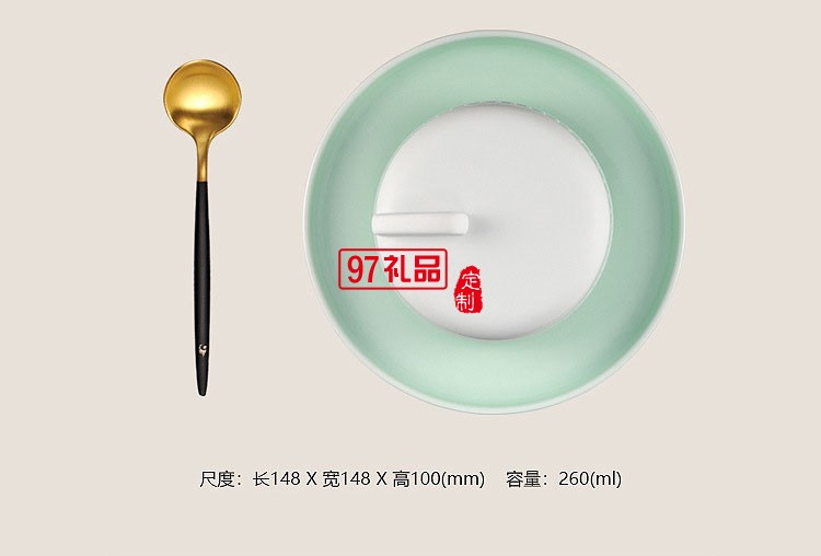 農業(yè)銀行定制案例  食 · 器 品盅 一盅一碟一湯匙 