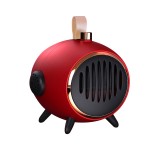 新年禮品KS-E002復(fù)古便攜暖風機正紅 暖風機 取暖器 