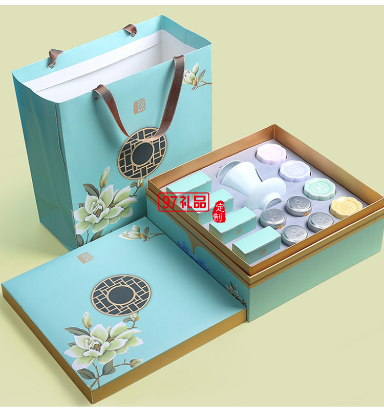 中秋禮品茶具企業(yè)公司禮品送客戶(hù)伴手禮小禮品創(chuàng)意簡(jiǎn)約茶具定制