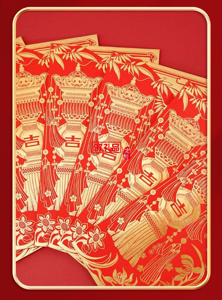故宮 萬福集瑞·福祿賀歲套裝 2024對(duì)聯(lián)春聯(lián)福字門神紅包窗花新年