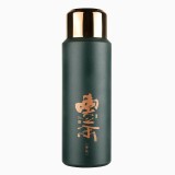 米索（MEIISEO） 燜茶杯保溫泡茶杯悶泡茶水分離316不銹鋼杯