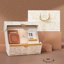 茶韻絲情真絲方巾茶具套裝
